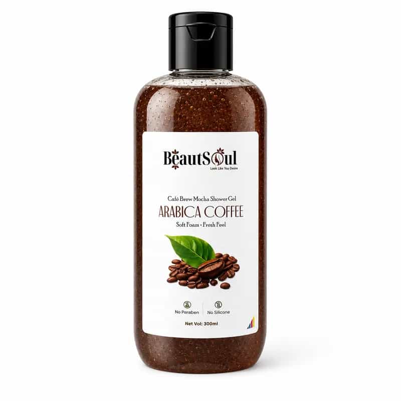 BeautSoul Arabica Coffee Bodywash – Refreshing Daily Body Cleanser 300ml