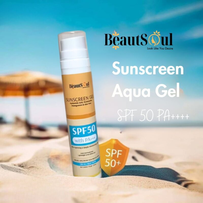 BeautSoul Invisible Sun Sunscreen Gel SPF 50 PA+++ - Image 3