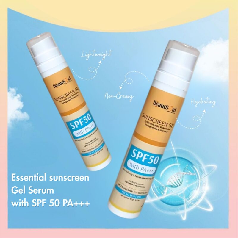 BeautSoul Invisible Sun Sunscreen Gel SPF 50 PA+++ - Image 6