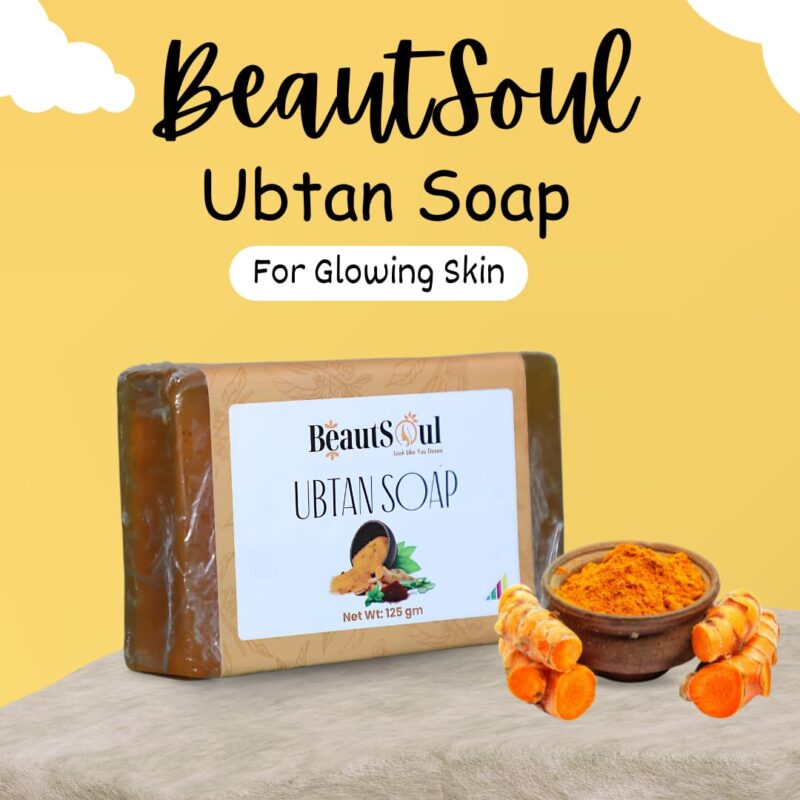 BeautSoul Glow Ubtan Soap (Pack of 4) - Image 2